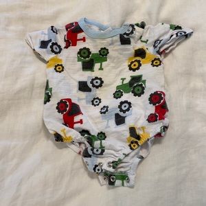 Mudpie Tractor Romper